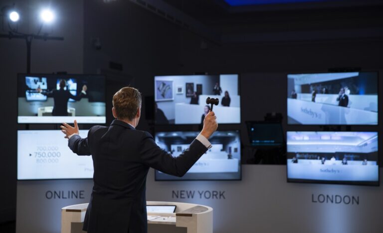 AUCTION HOUSES STEPPING UP THE DIGITAL GAME